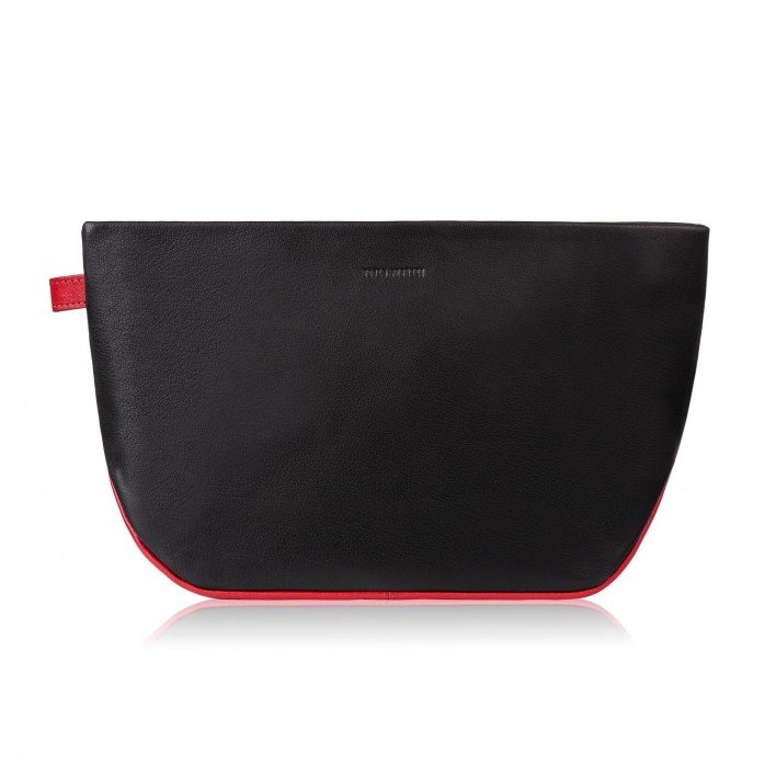 Женская кожаная дорожная косметичка с красными элементами Paolo Peruzzi Ay-13-bl
Женская кожаная дорожная косметичка с красными элементами Paolo Peruzzi Ay-13-bl