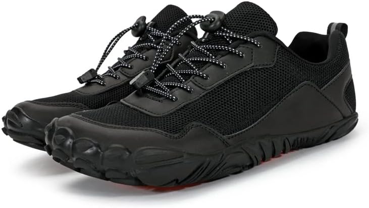 Мужские нескользящие походные ботинки, обувь на толстой подошве для сплавов по рекам, скалолазания, легкая обувь для езды на велосипеде и прогулок по тропам, прочная обувь в стиле «босиком» Qacksv, черный
Мужские нескользящие походные ботинки, обувь на толстой подошве для сплавов по рекам, скалолазания, легкая обувь для езды на велосипеде и прогулок по тропам, прочная обувь в стиле «босиком» Qacksv, черный