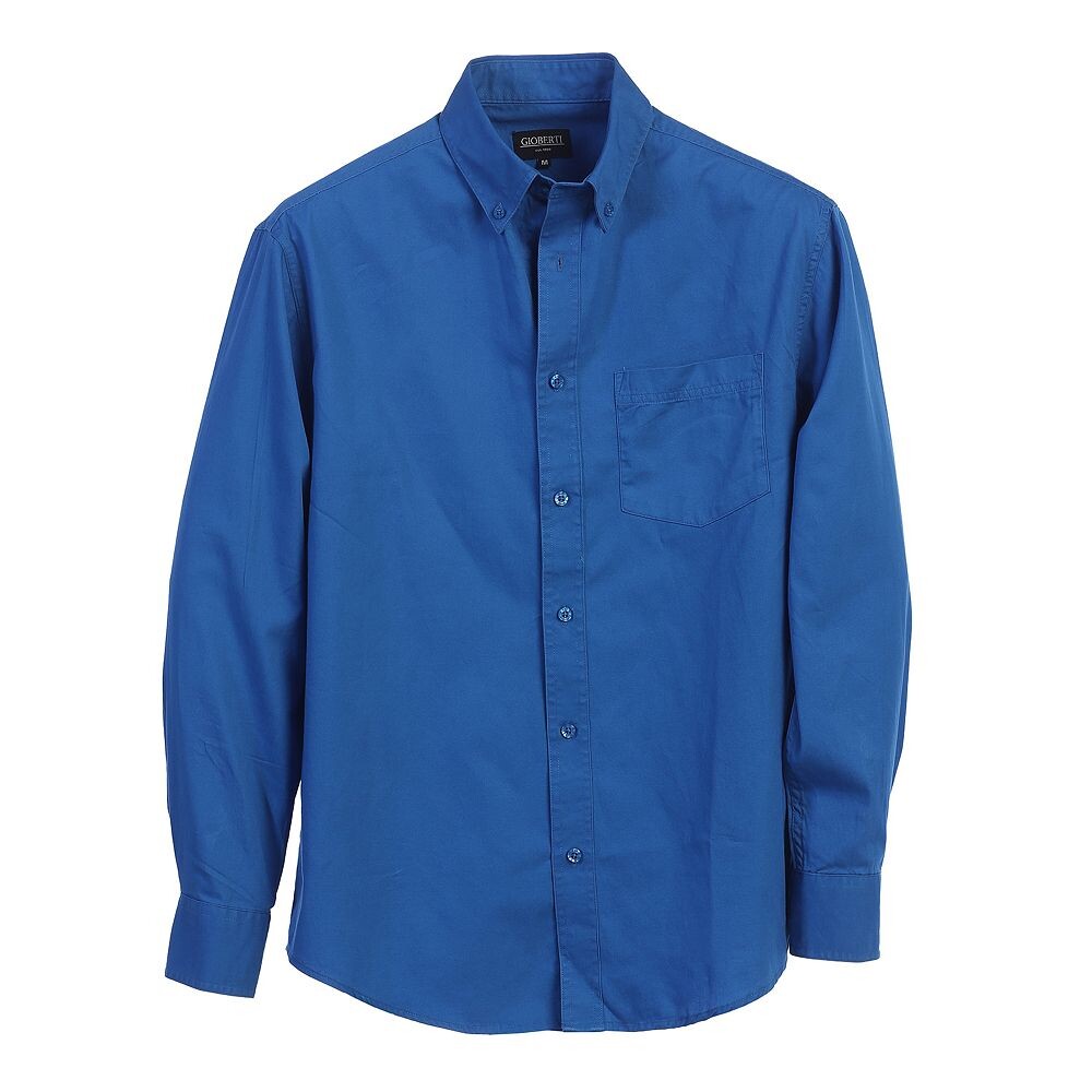 Gioberti Мужская повседневная твиловая оксфордская рубашка из 100% хлопка с длинными рукавами, цвет Royal Blue
Gioberti Мужская повседневная твиловая оксфордская рубашка из 100% хлопка с длинными рукавами, цвет Royal Blue