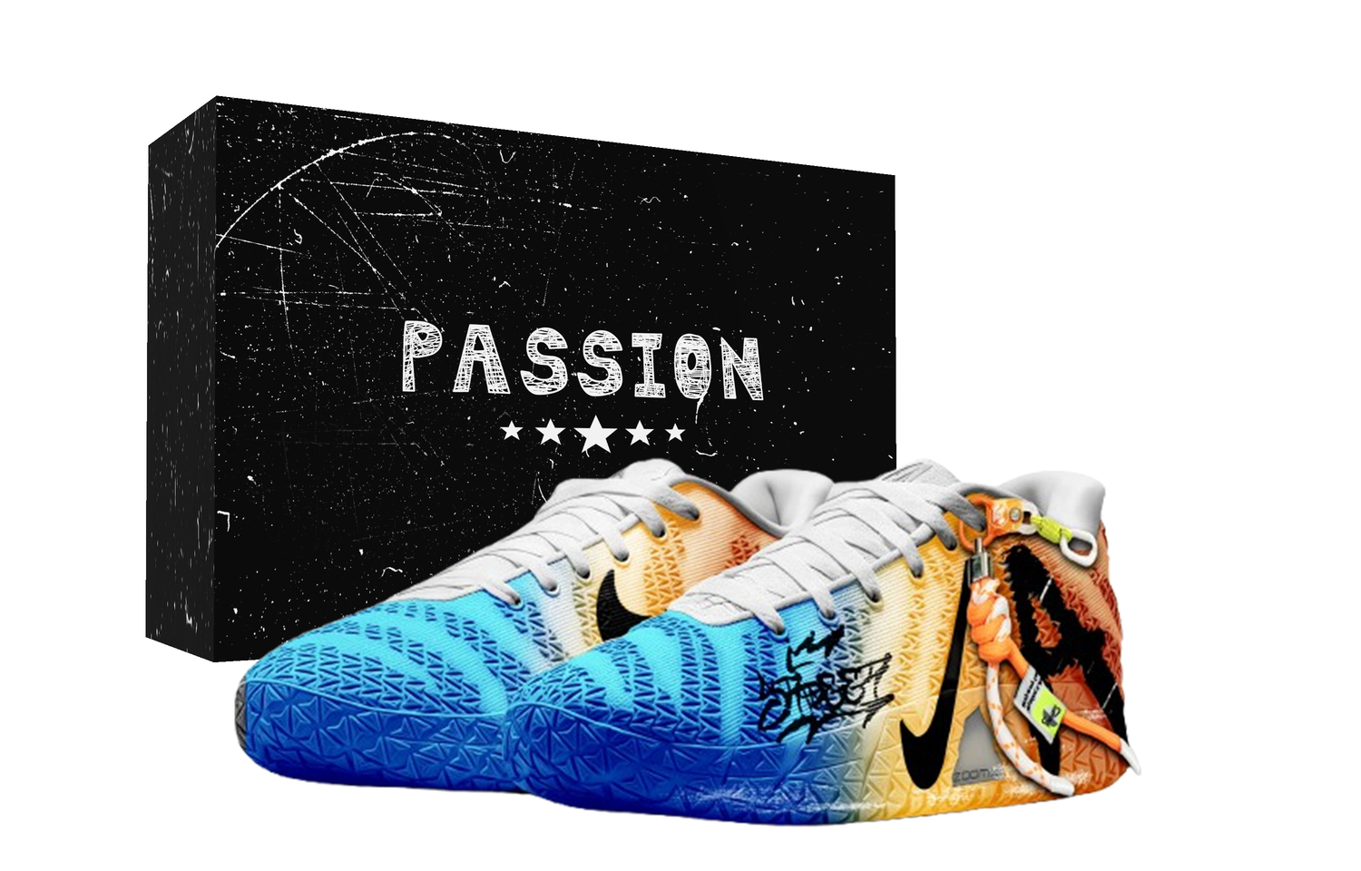 Nike Кроссовки баскетбольные Ja Morant 3 Multicolor Fantasy Box низкие Unisex Orange Blue
Nike Кроссовки баскетбольные Ja Morant 3 Multicolor Fantasy Box низкие Unisex Orange Blue