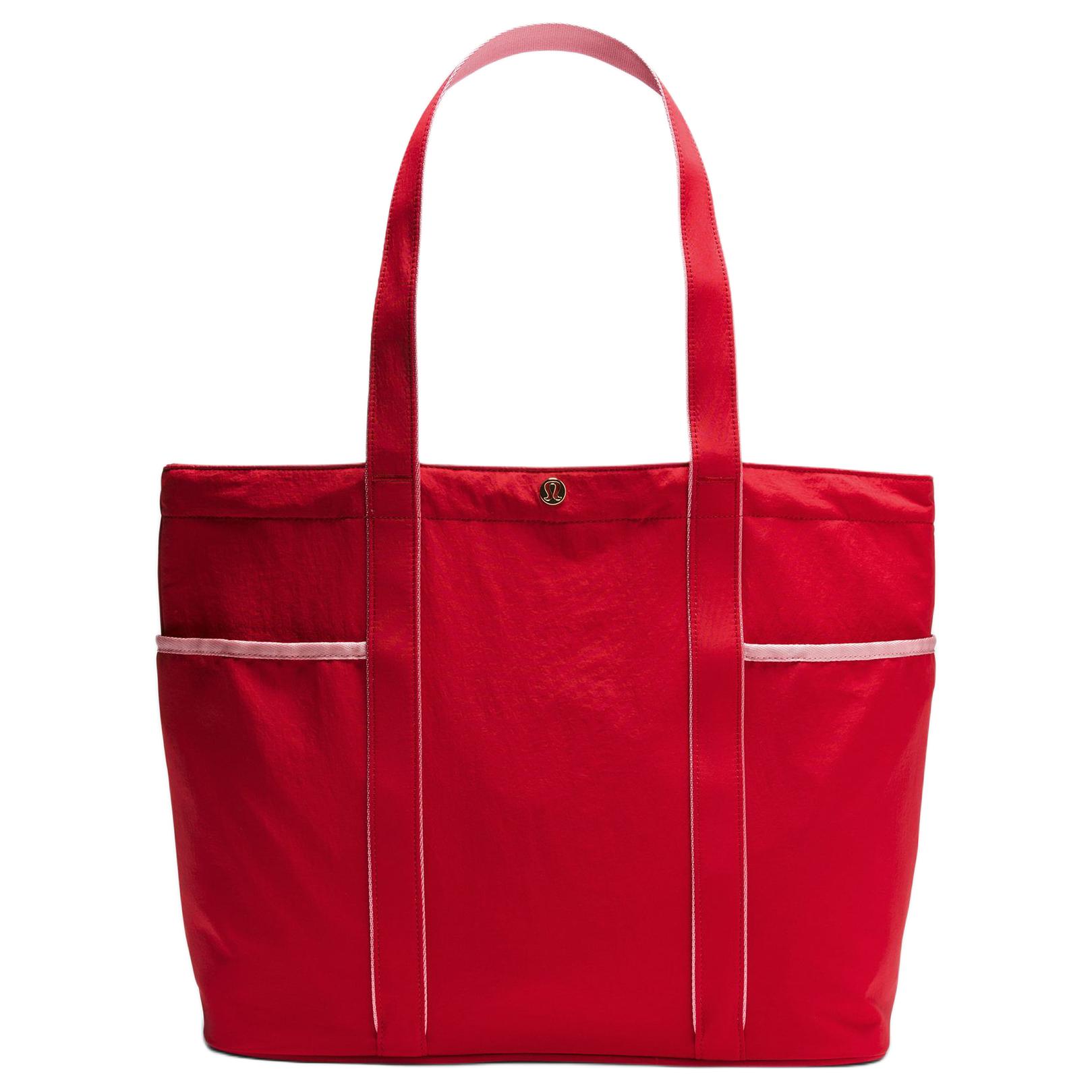 Нейлоновая сумка через плечо унисекс Lululemon, красный
Нейлоновая сумка через плечо унисекс Lululemon, красный