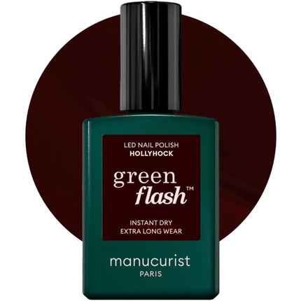 Зеленый светодиодный гель-лак для ногтей с эффектом вспышки, веганский, 12-Free, на растительной основе Manucurist
Зеленый светодиодный гель-лак для ногтей с эффектом вспышки, веганский, 12-Free, на растительной основе Manucurist