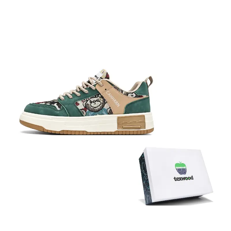 TEXWOOD Скользостойкие амортизирующие кроссовки с износостойкими свойствами мужские низкие Green Brown, цвет Green Brown
TEXWOOD Скользостойкие амортизирующие кроссовки с износостойкими свойствами мужские низкие Green Brown, цвет Green Brown