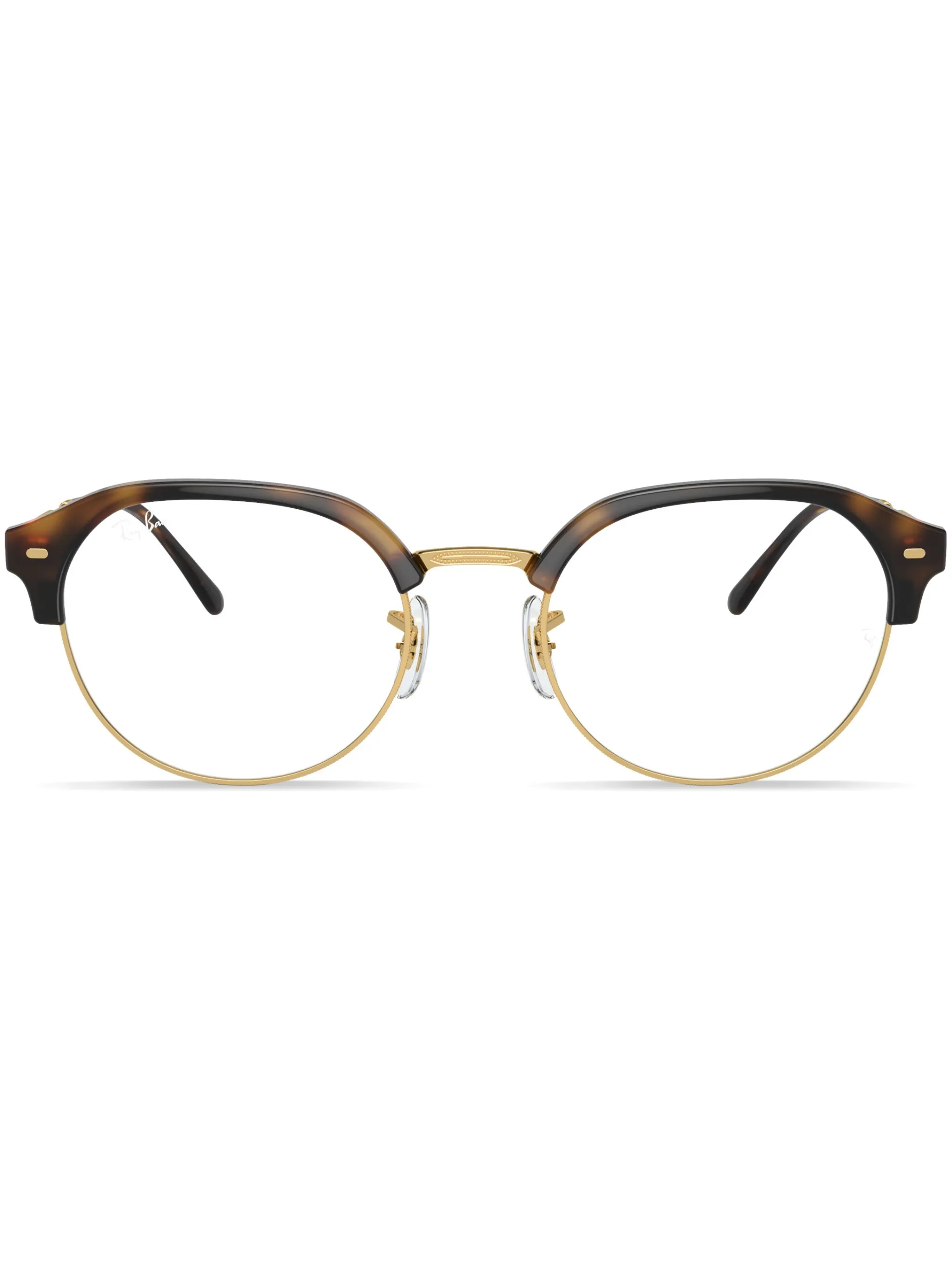 Очки в круглой оправе с логотипом Ray-Ban, зеленый
Очки в круглой оправе с логотипом Ray-Ban, зеленый