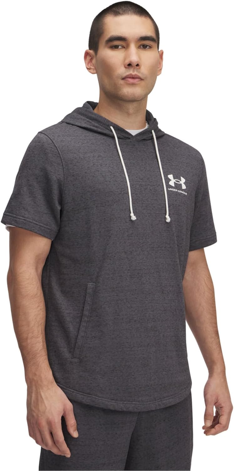 Мужская толстовка с коротким рукавом UNDER ARMOUR UA Rival Terry с принтом «Левая сторона груди», белый
Мужская толстовка с коротким рукавом UNDER ARMOUR UA Rival Terry с принтом «Левая сторона груди», белый