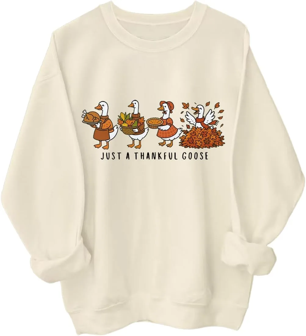 Толстовка Just a Thankful Goose с принтом
Толстовка Just a Thankful Goose с принтом