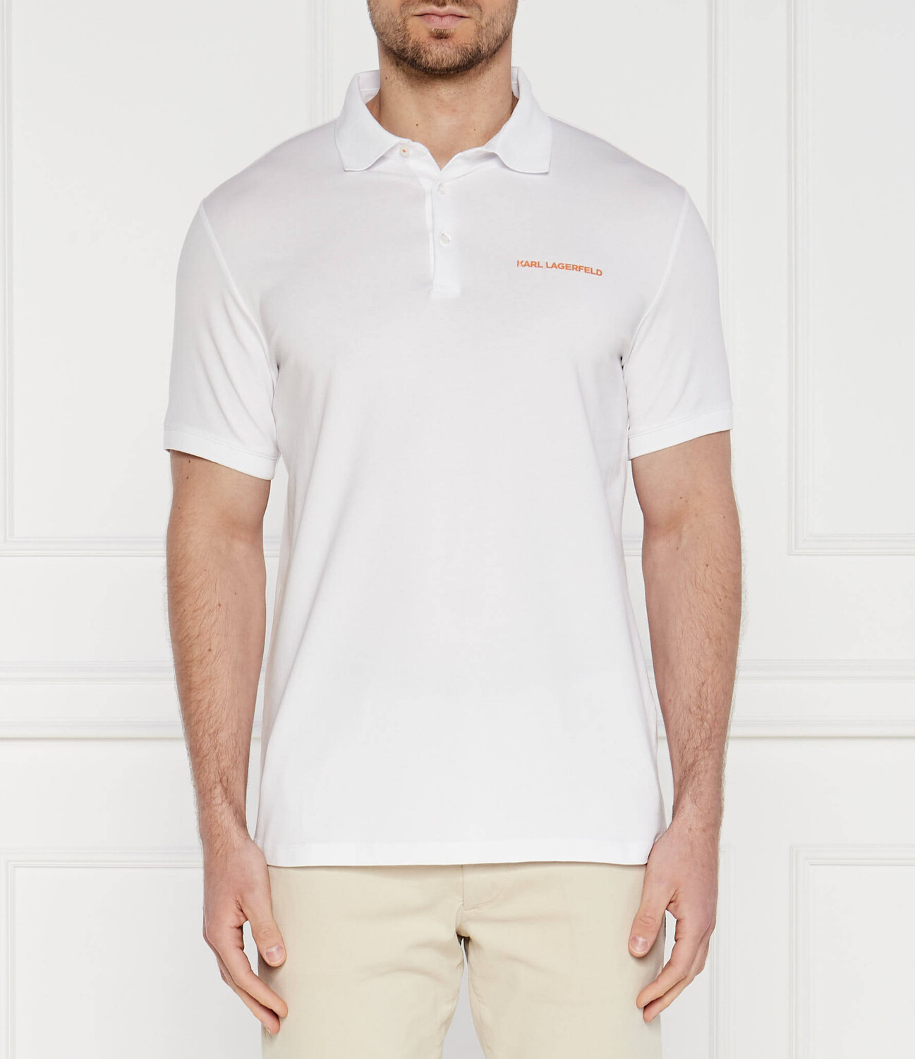 Поло Karl Lagerfeld Regular Fit stretch, белый
Поло Karl Lagerfeld Regular Fit stretch, белый