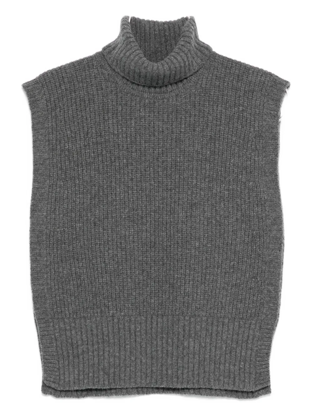 Шерстяной свитер без рукавов с высоким воротом DAVANTINO, серый
Шерстяной свитер без рукавов с высоким воротом DAVANTINO, серый