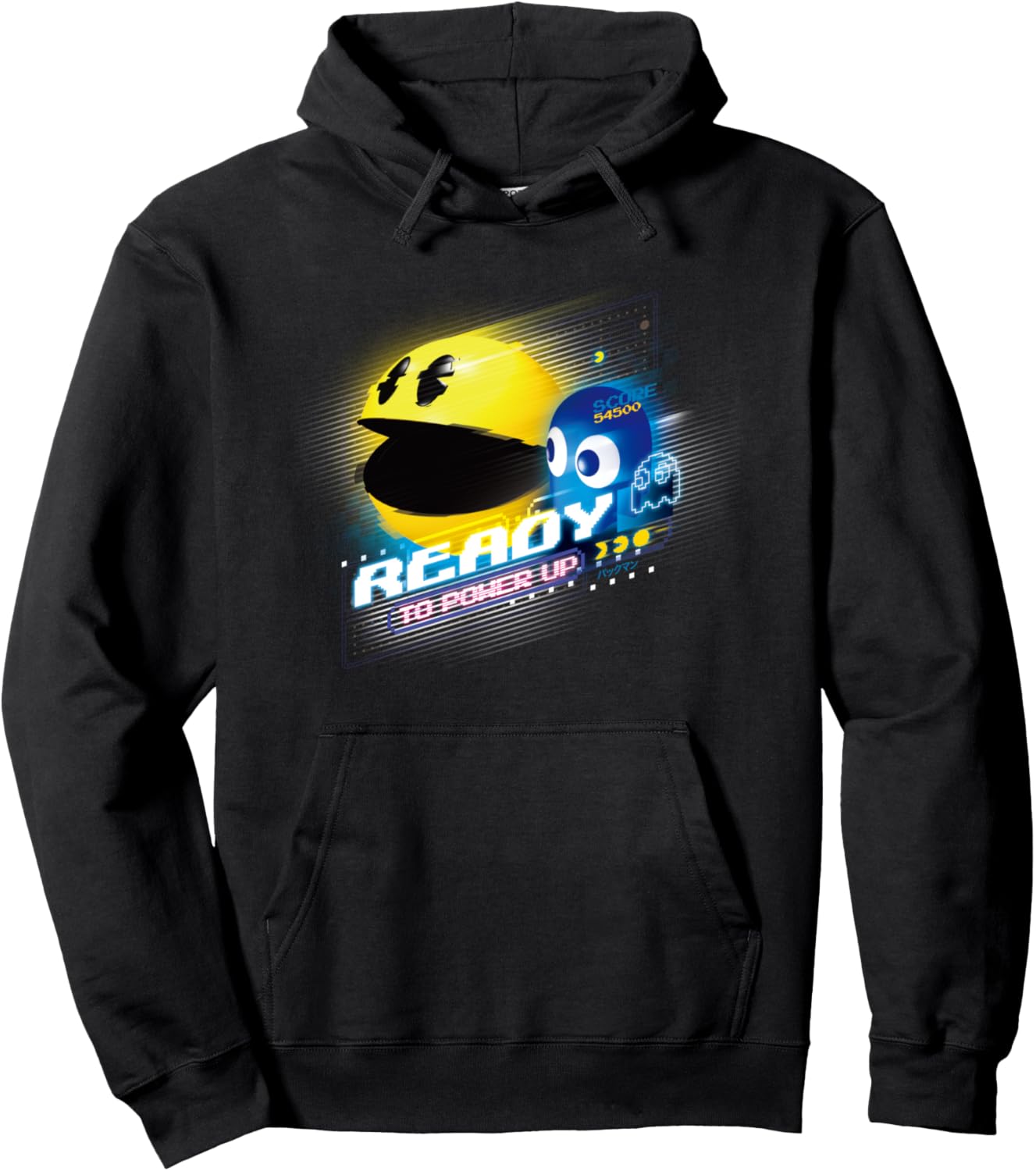 Толстовка с капюшоном Pac-Man Bandai Namco Entertainment Inc., черный
Толстовка с капюшоном Pac-Man Bandai Namco Entertainment Inc., черный