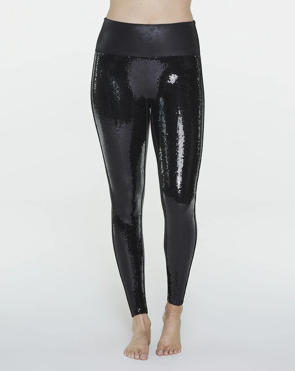 Женские леггинсы с эффектом шейпинга и пайетками Spanx, черный
Женские леггинсы с эффектом шейпинга и пайетками Spanx, черный