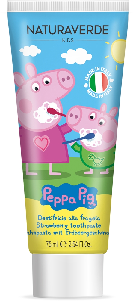 Зубная паста для детей Peppa Pig, strawberry 75 мл
Зубная паста для детей Peppa Pig, strawberry 75 мл