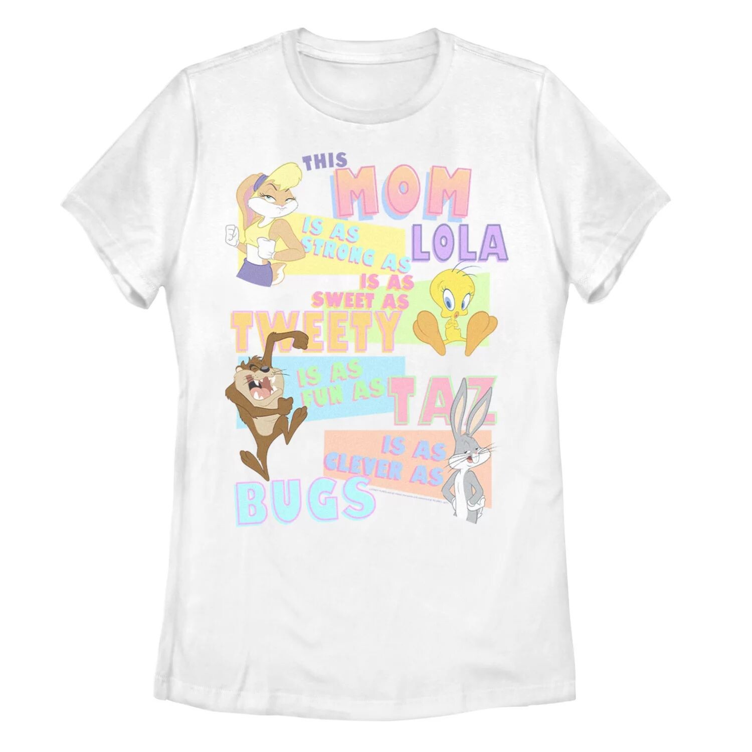 Детская футболка с изображением группы Looney Tunes Mom Attributes Licensed Character
Детская футболка с изображением группы Looney Tunes Mom Attributes Licensed Character