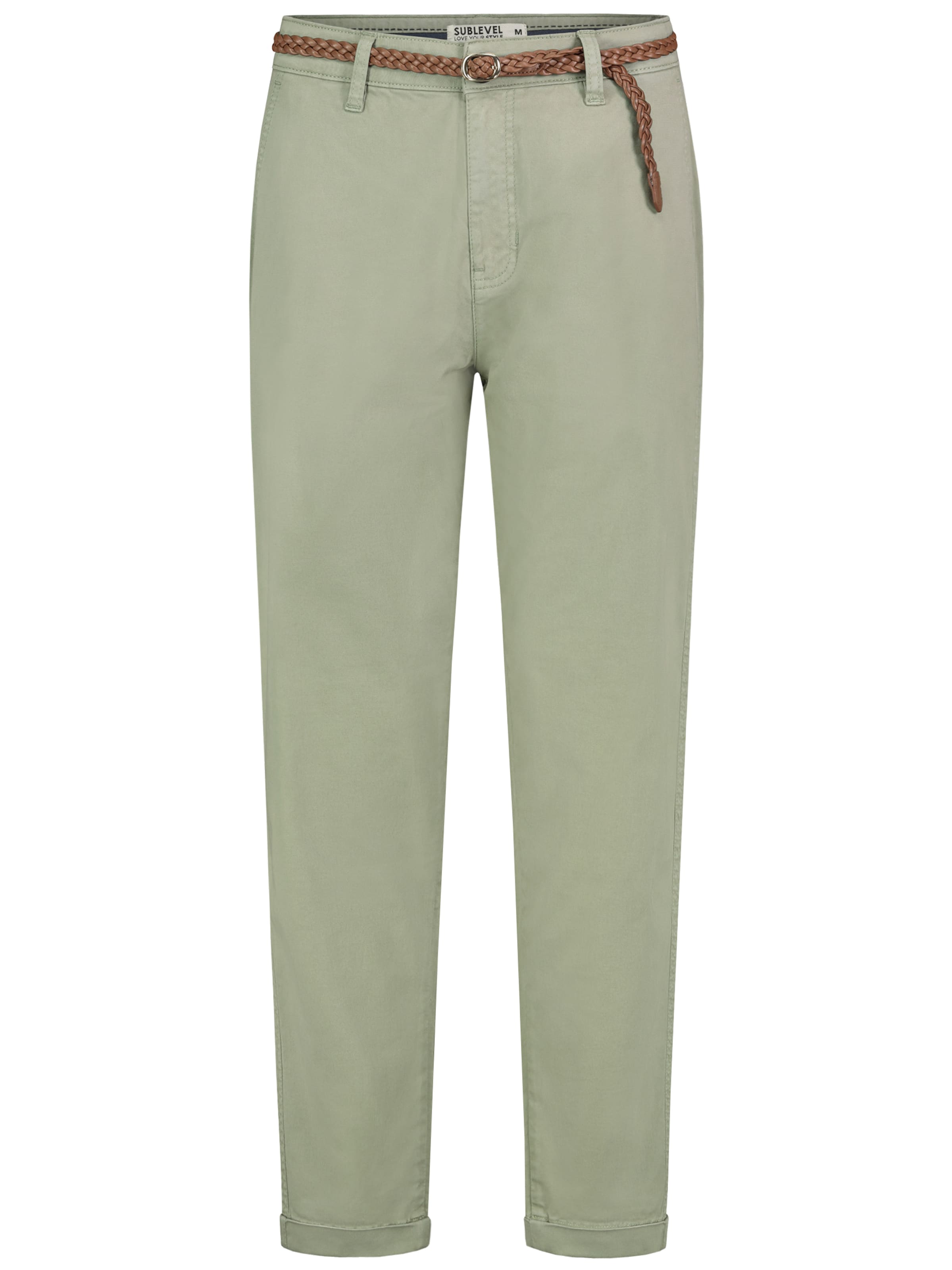 Sublevel Брюки-чинос Regular в цвете хаки
Sublevel Брюки-чинос Regular в цвете хаки