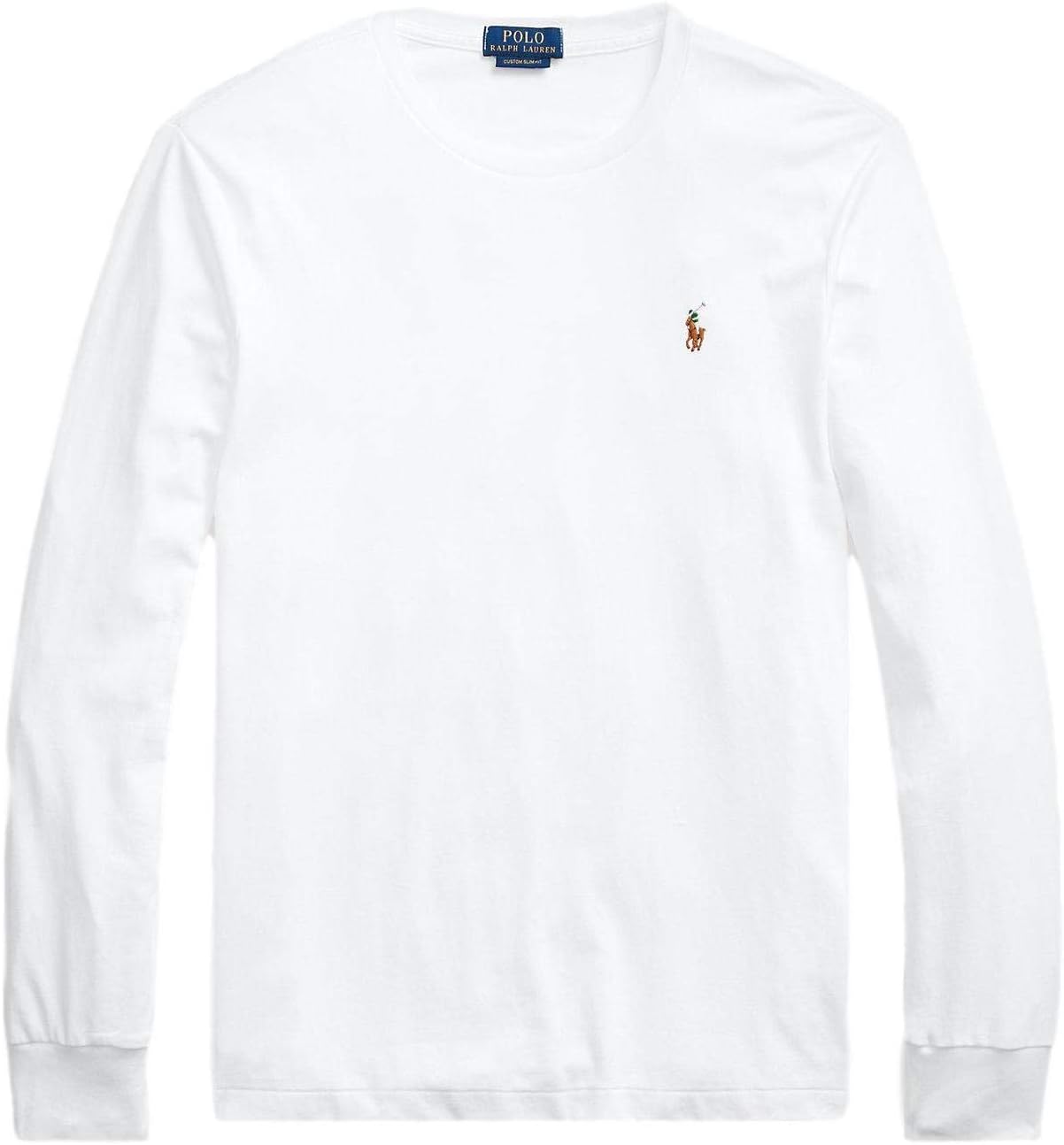 POLO RALPH LAUREN Мужская футболка с длинным рукавом Classic Fit Soft Touch, (Soft Touch) White, Белый, POLO RALPH LAUREN Мужская футболка с длинным рукавом Classic Fit Soft Touch, (Soft Touch) White
POLO RALPH LAUREN Мужская футболка с длинным рукавом Classic Fit Soft Touch, (Soft Touch) White, Белый, POLO RALPH LAUREN Мужская футболка с длинным рукавом Classic Fit Soft Touch, (Soft Touch) White