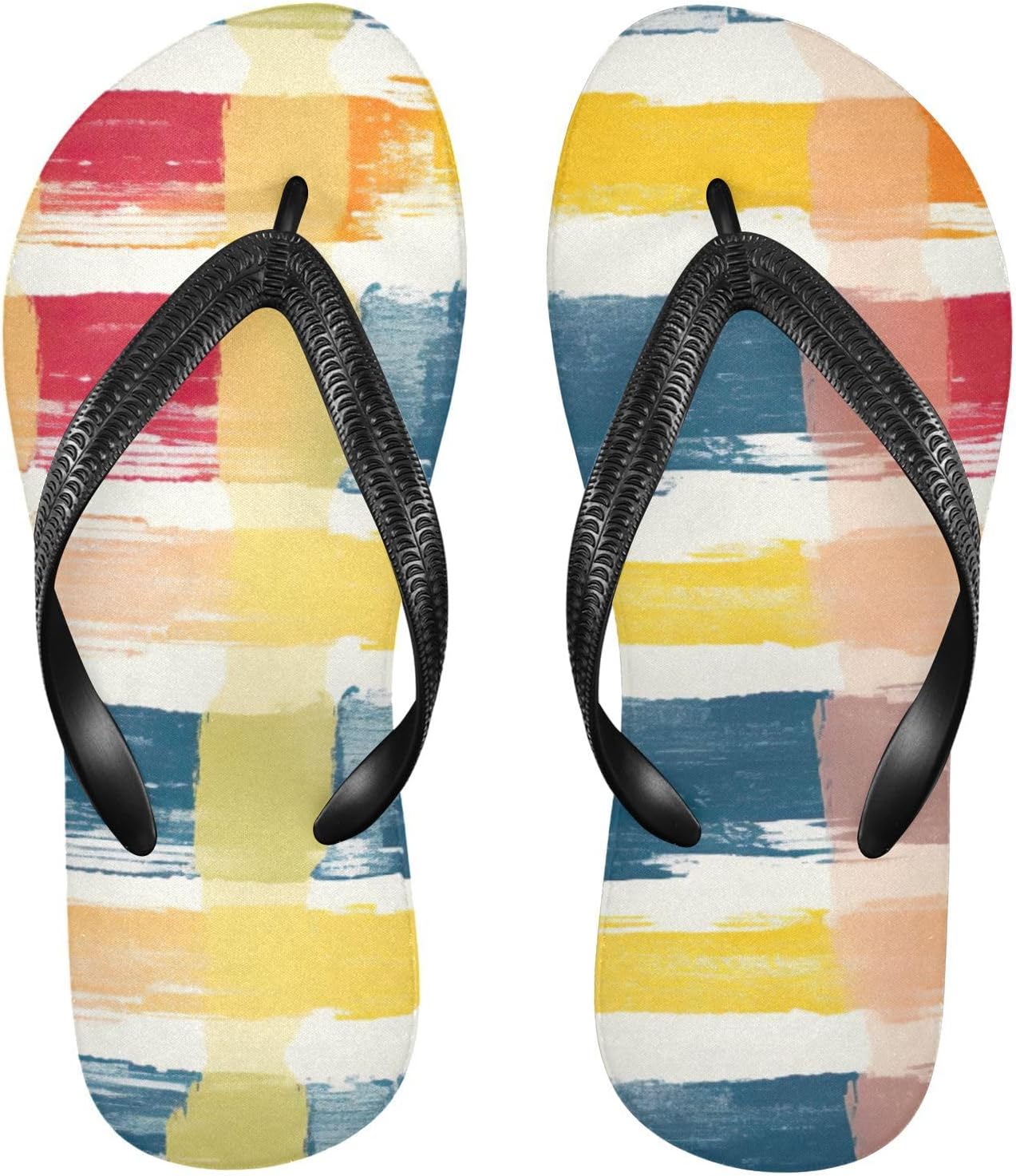 Шлепанцы в радужную полоску, пляжные летние повседневные сандалии для женщин и мужчин, тапочки для душа, размер XS Kfbe, Rainbow
Шлепанцы в радужную полоску, пляжные летние повседневные сандалии для женщин и мужчин, тапочки для душа, размер XS Kfbe, Rainbow