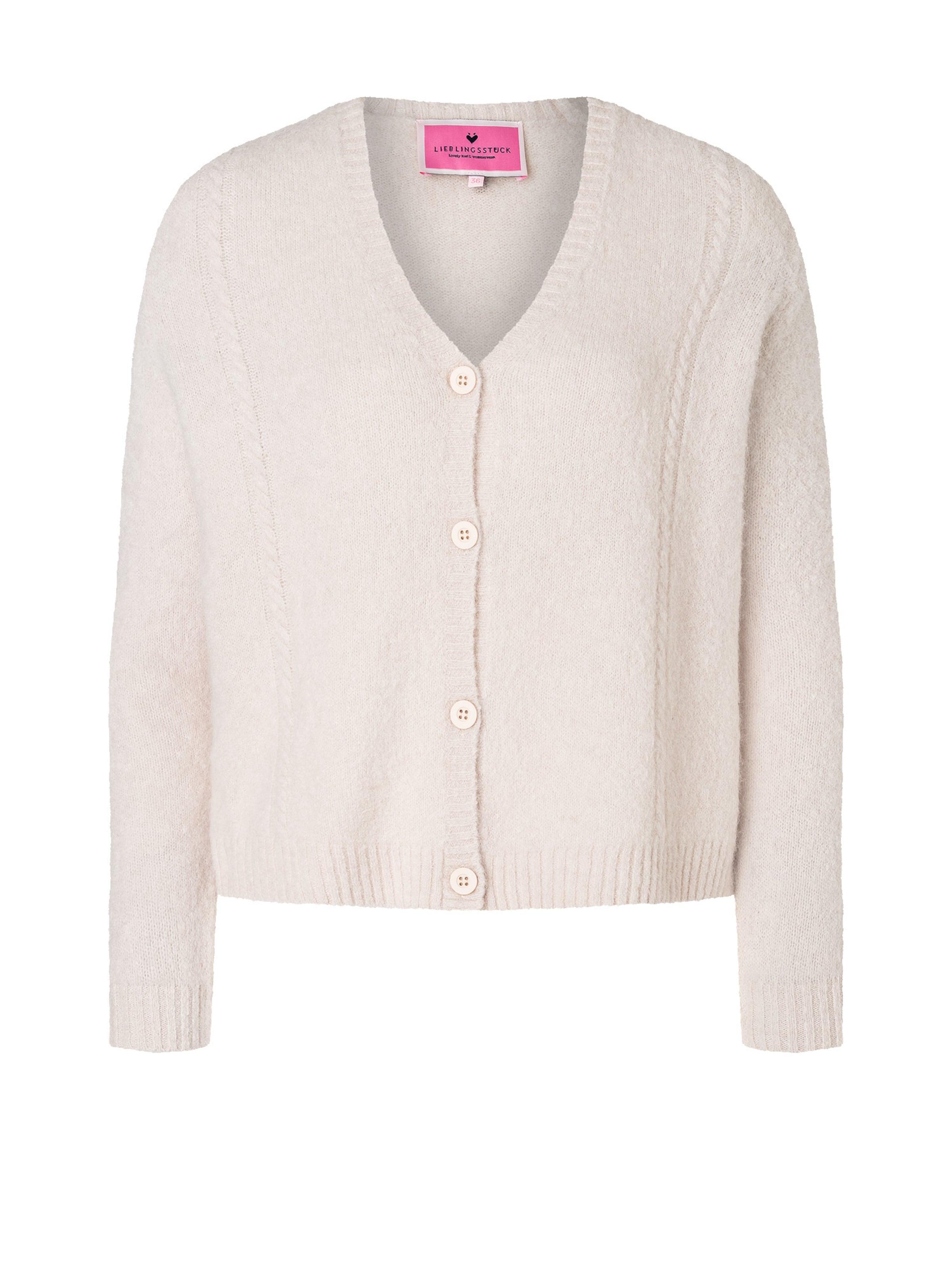LIEBLINGSSTÜCK Кардиган 'Henja' вязаный бежевый
LIEBLINGSSTÜCK Кардиган 'Henja' вязаный бежевый