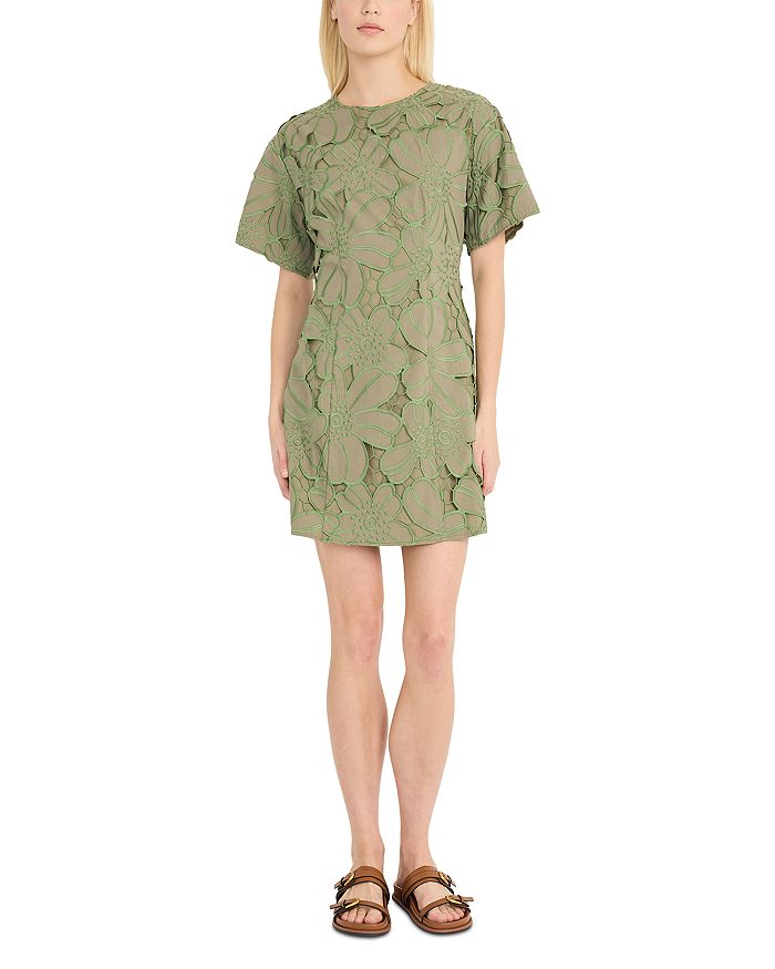 Вышитое мини-платье Luxely, зеленый
Вышитое мини-платье Luxely, зеленый