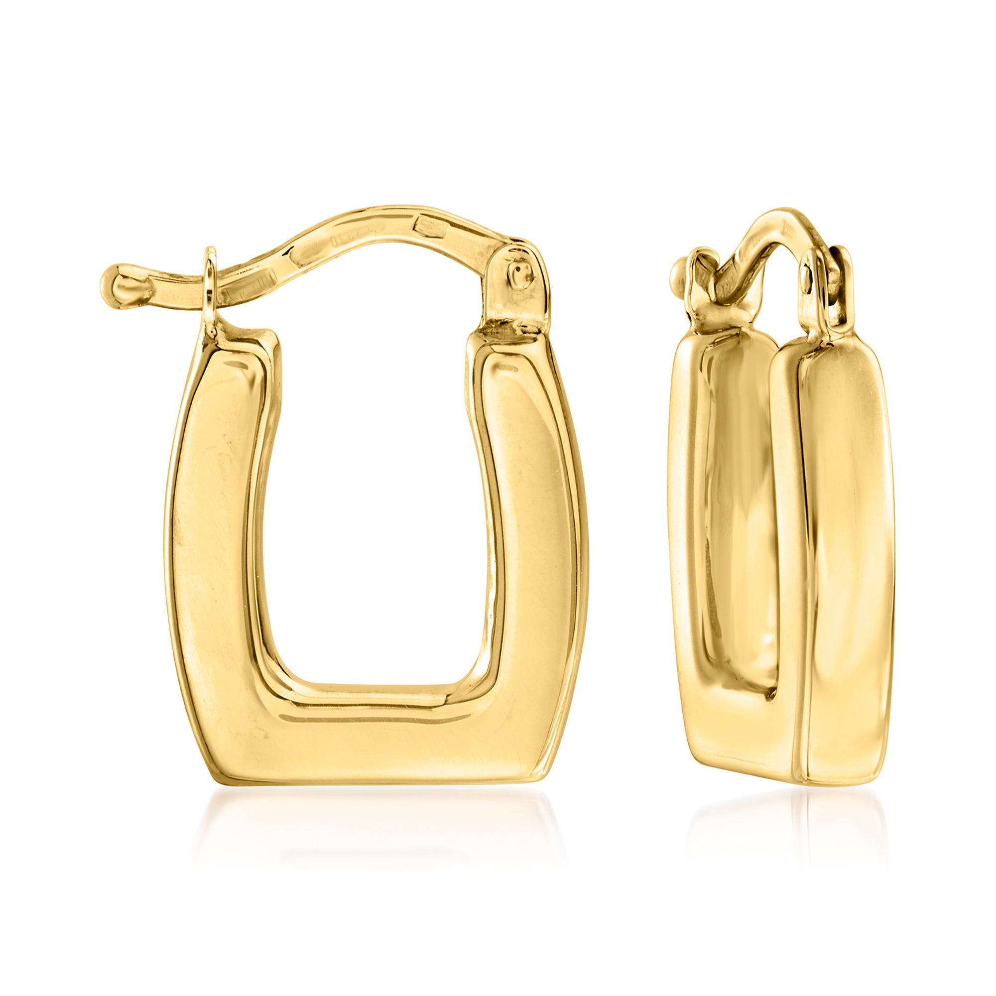 Квадратные серьги-кольца Ross-Simons из итальянского желтого золота 14 карат Rs Pure, желтый
Квадратные серьги-кольца Ross-Simons из итальянского желтого золота 14 карат Rs Pure, желтый