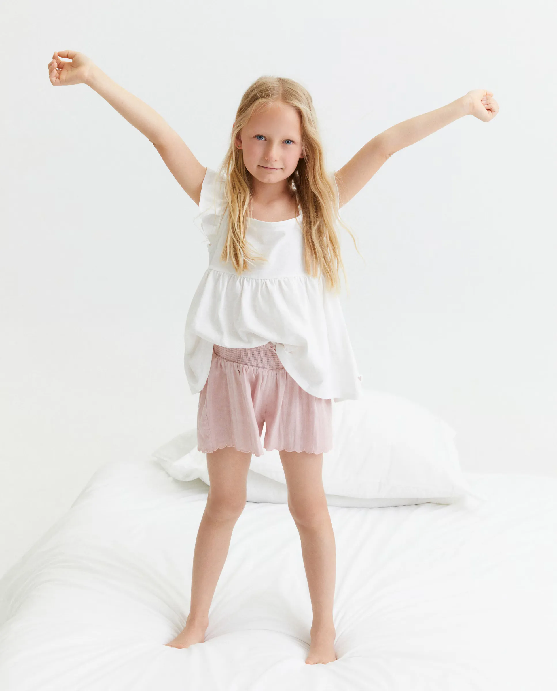 Пижамные штаны на резинке для девочки Cotton Juice, цвет 220 Rosa palo
Пижамные штаны на резинке для девочки Cotton Juice, цвет 220 Rosa palo