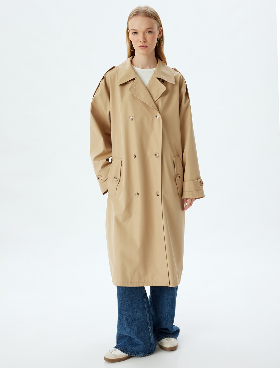 Зимнее пальто Koton, бежевый
Зимнее пальто Koton, бежевый