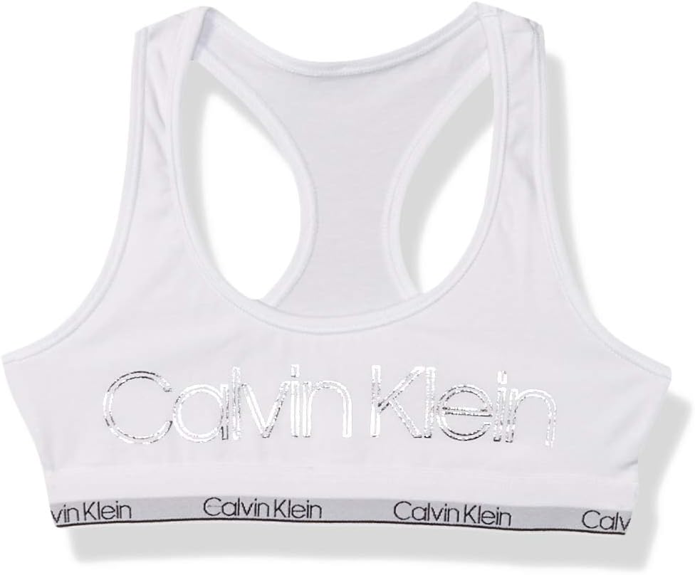 Бюстгальтер-борцовка Calvin Klein для девочек из хлопка Modern, Classic White With Logo
Бюстгальтер-борцовка Calvin Klein для девочек из хлопка Modern, Classic White With Logo