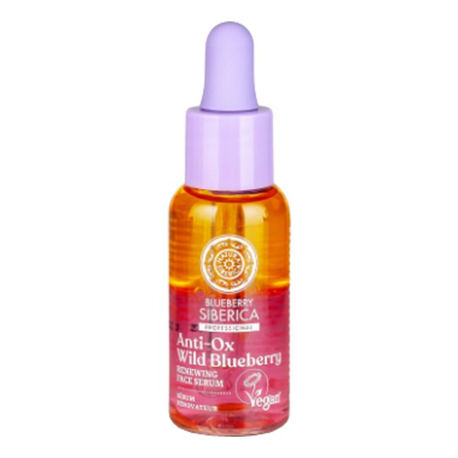 Siberica anti-ox сыворотка для лица с дикой черникой Natura Siberica, 30 мл
Siberica anti-ox сыворотка для лица с дикой черникой Natura Siberica, 30 мл