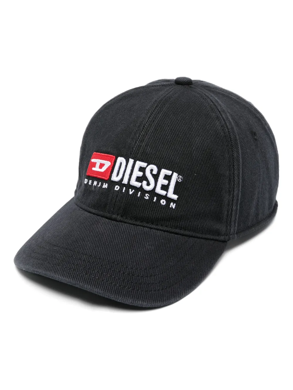 Хлопковая кепка с вышитым логотипом DIESEL, черный
Хлопковая кепка с вышитым логотипом DIESEL, черный