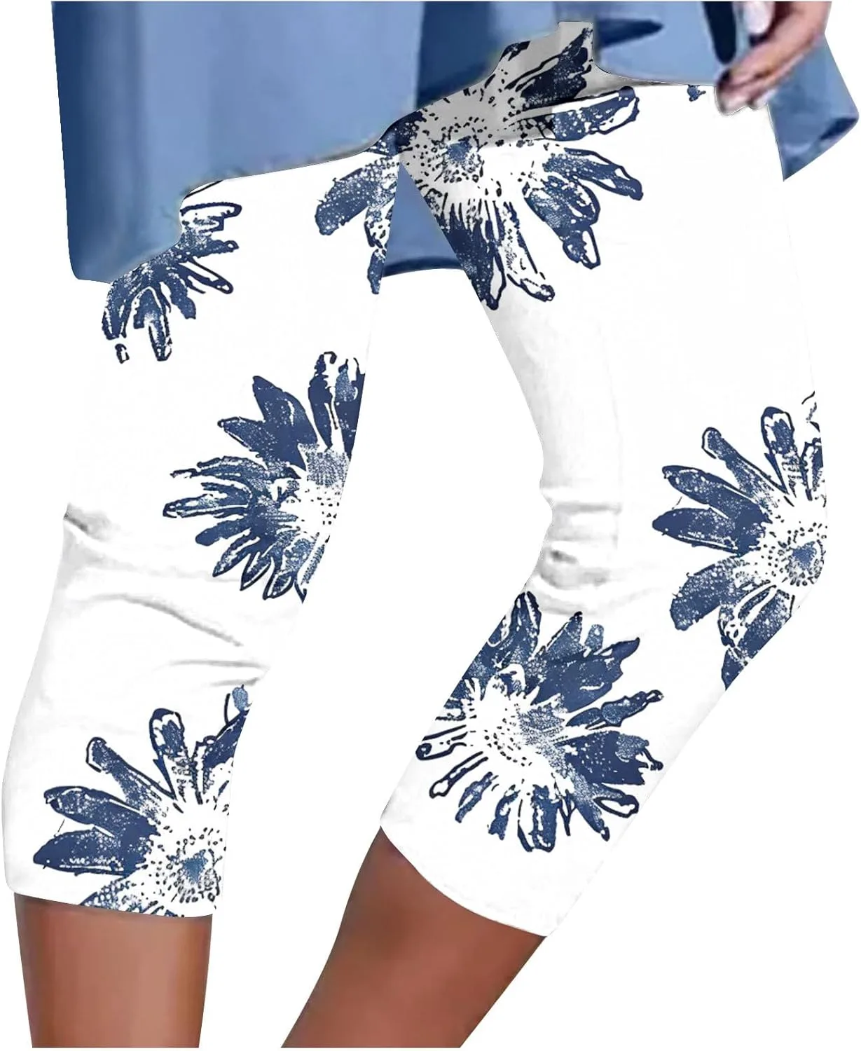 Капри-легинсы для женщин с цветочным принтом
Капри-легинсы для женщин с цветочным принтом