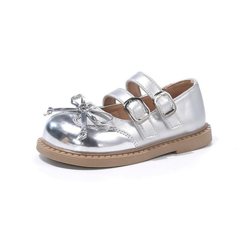 Низкие детские кожаные туфли для детей 3–7 лет TONYBEAR, серебряный
Низкие детские кожаные туфли для детей 3–7 лет TONYBEAR, серебряный