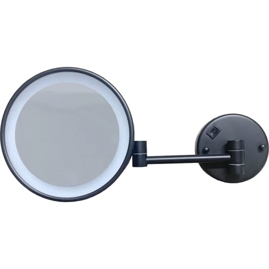 Косметическое зеркало круглое настенное со светодиодной подсветкой, черное 22.00730-B Stella, черный
Косметическое зеркало круглое настенное со светодиодной подсветкой, черное 22.00730-B Stella, черный