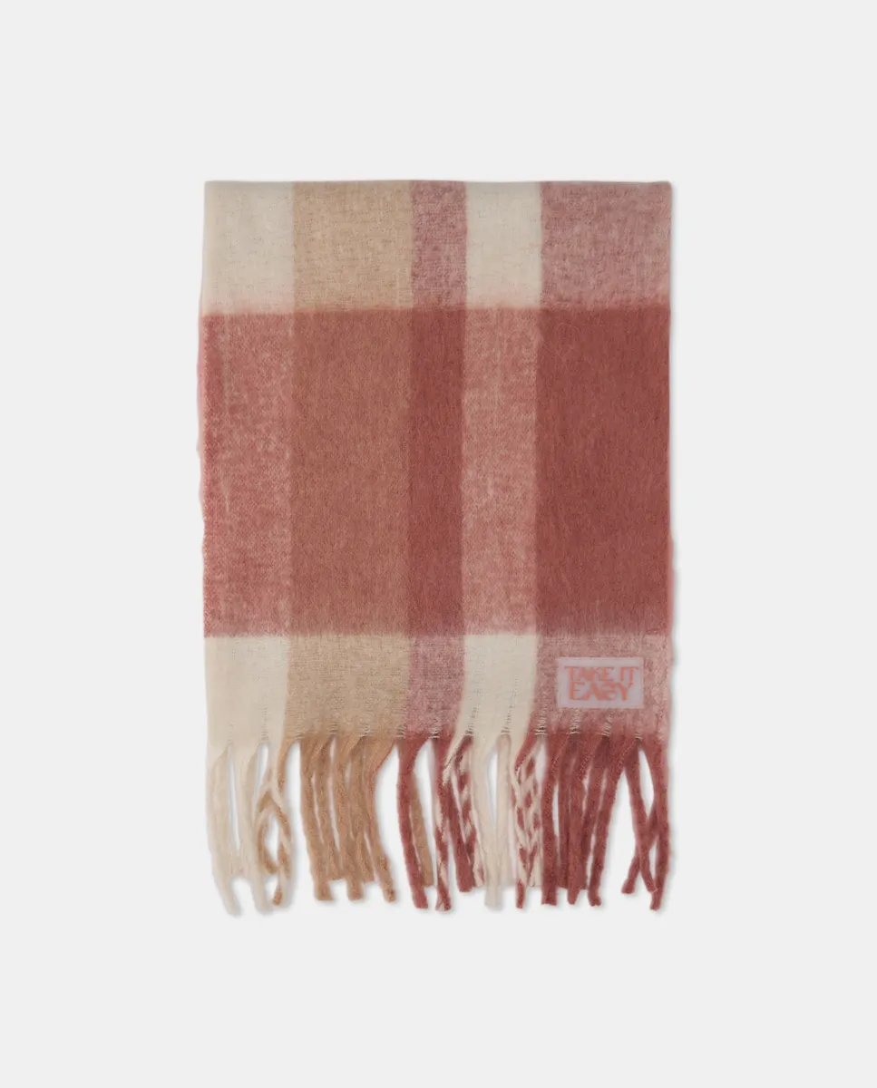 Клетчатый шарф Easy Wear, розовый
Клетчатый шарф Easy Wear, розовый