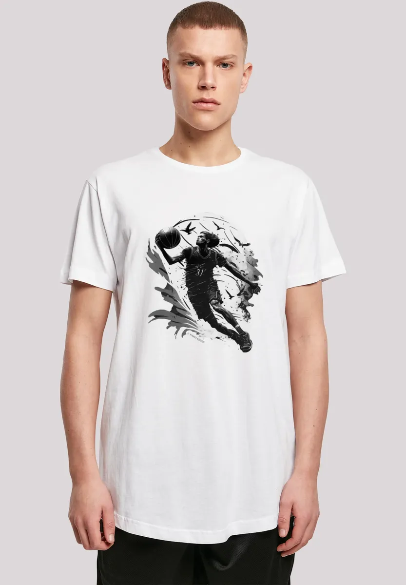 F4NT4STIC Футболка "Баскетболист", принт, белый
F4NT4STIC Футболка "Баскетболист", принт, белый