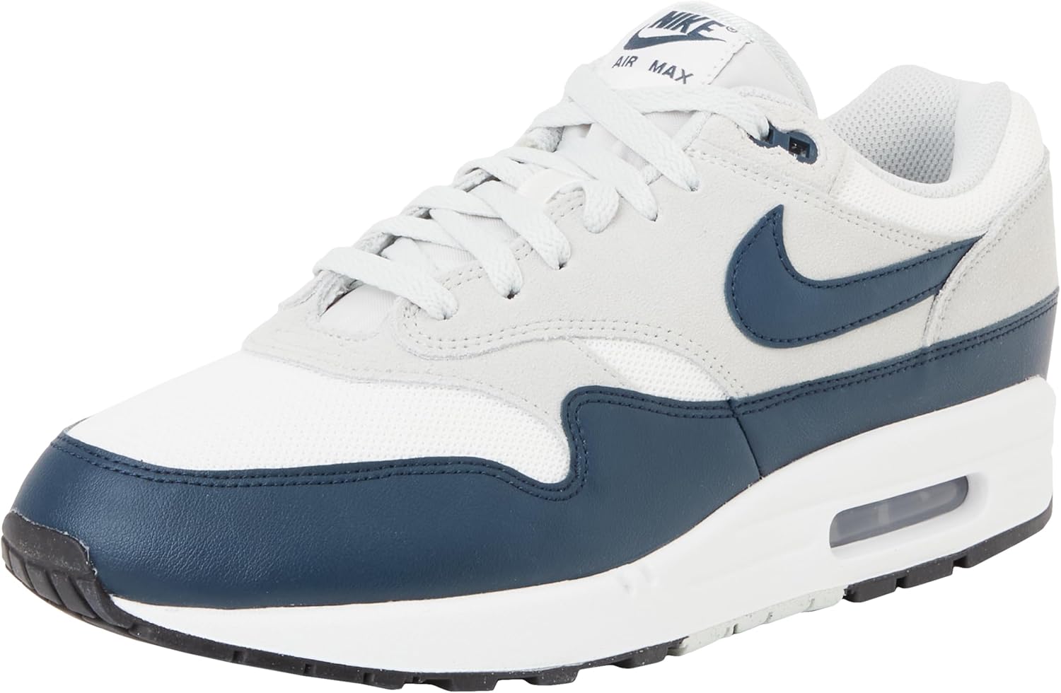 Мужские кроссовки Nike Air Max 1, белый/синий/темно-синий
Мужские кроссовки Nike Air Max 1, белый/синий/темно-синий