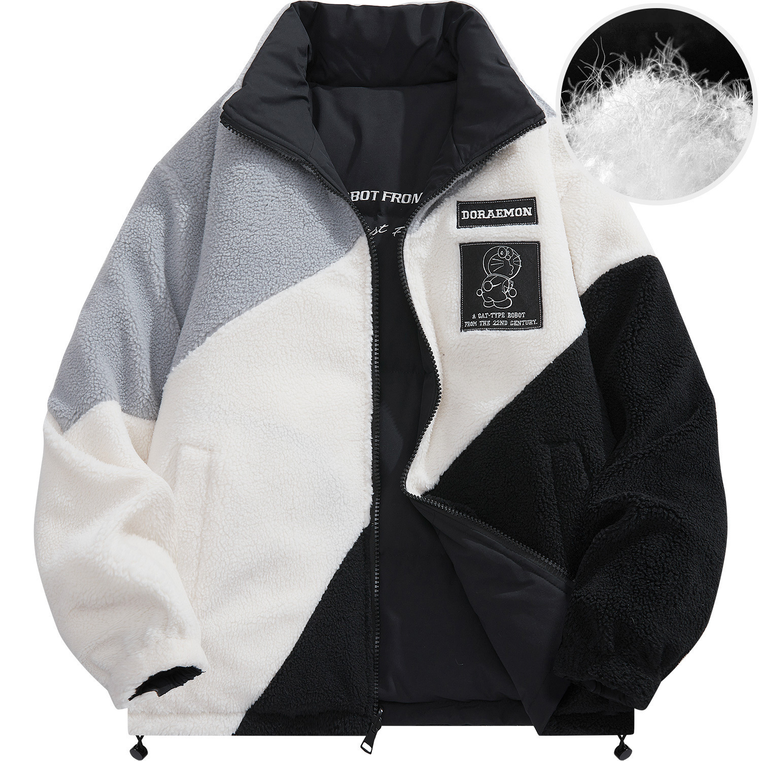 Пуховик Унисекс Черный Дораэмон, Черный (Необратимый)
Пуховик Унисекс Черный Дораэмон, Черный (Необратимый)
