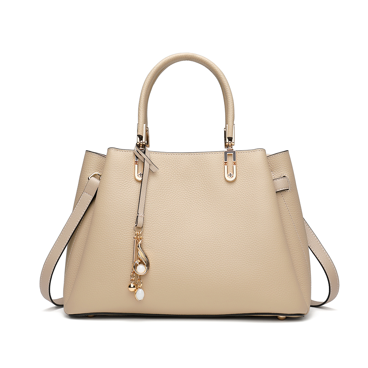 JAGUAR Женская сумка через плечо из полиуретана с коровьей кожей разноцветная, Apricot 
JAGUAR Женская сумка через плечо из полиуретана с коровьей кожей разноцветная, Apricot