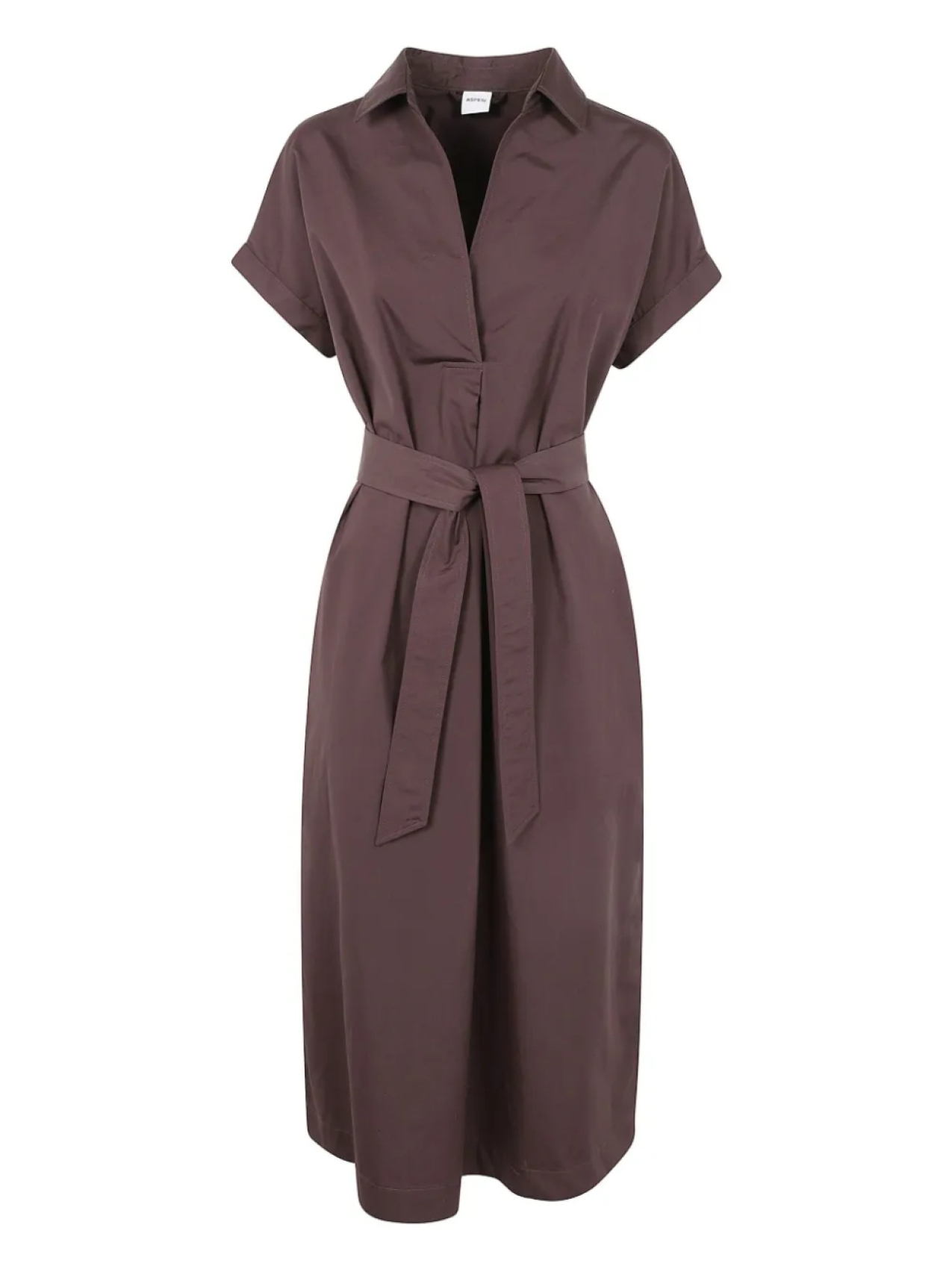Платье миди из поплина ASPESI, коричневый
Платье миди из поплина ASPESI, коричневый