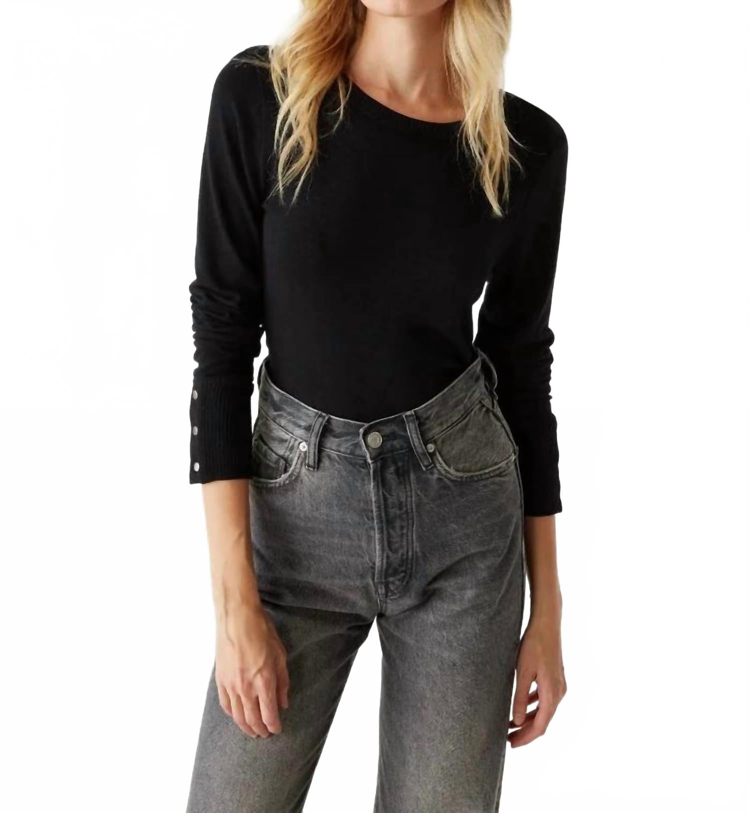 Топ Freja с рюшами черного цвета Michael Stars, черный
Топ Freja с рюшами черного цвета Michael Stars, черный