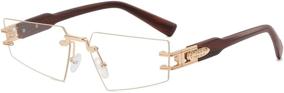 Модные винтажные солнцезащитные очки без оправы, маленькие, для женщин, классические металлические солнцезащитные очки с отделкой под дерево, мужские и женские, UV400 MTZJH, 6
Модные винтажные солнцезащитные очки без оправы, маленькие, для женщин, классические металлические солнцезащитные очки с отделкой под дерево, мужские и женские, UV400 MTZJH, 6