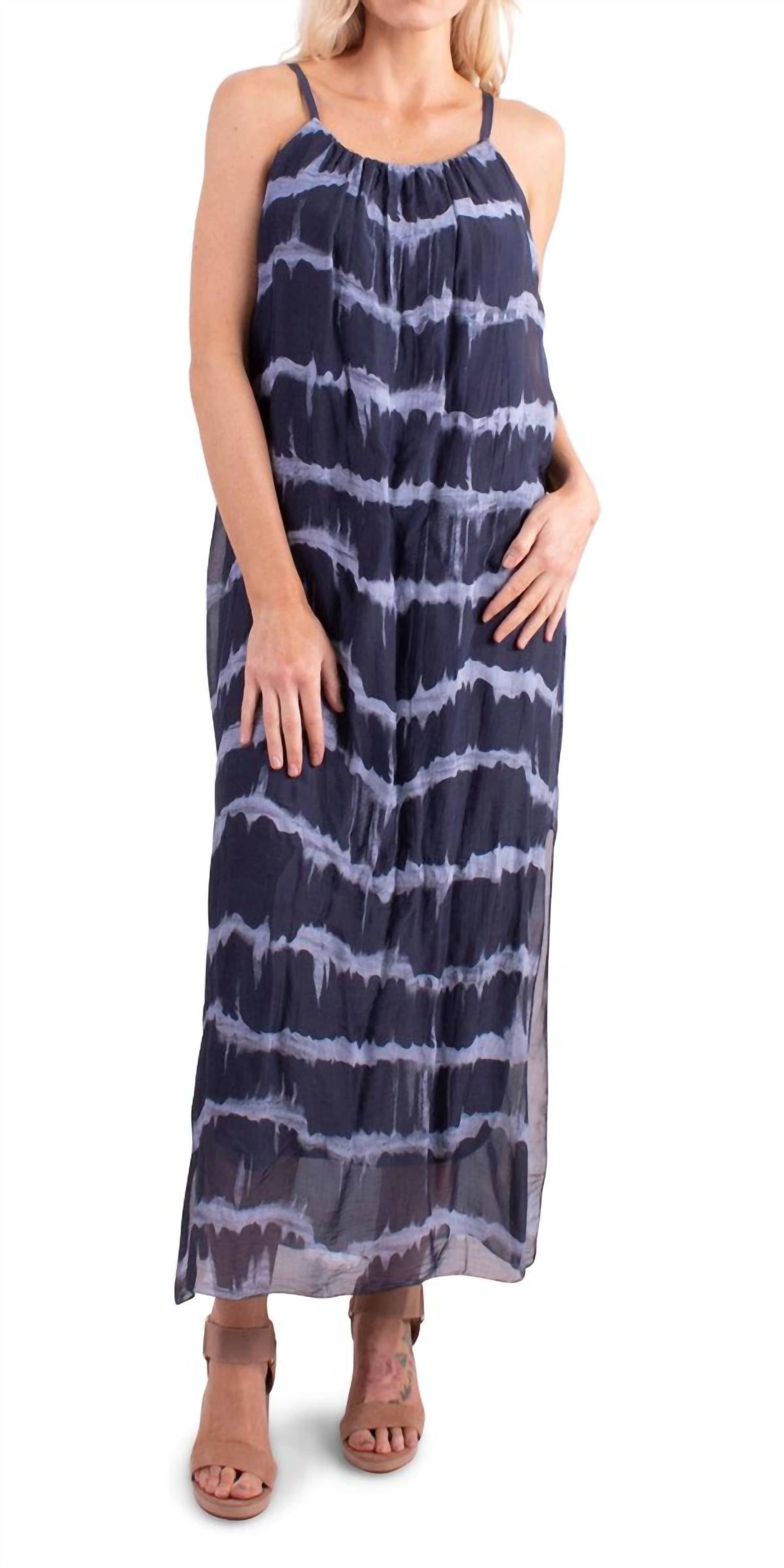 Платье миди из шелка Venus Tie Dye темно-синего цвета Gigi Moda, темно-синий
Платье миди из шелка Venus Tie Dye темно-синего цвета Gigi Moda, темно-синий