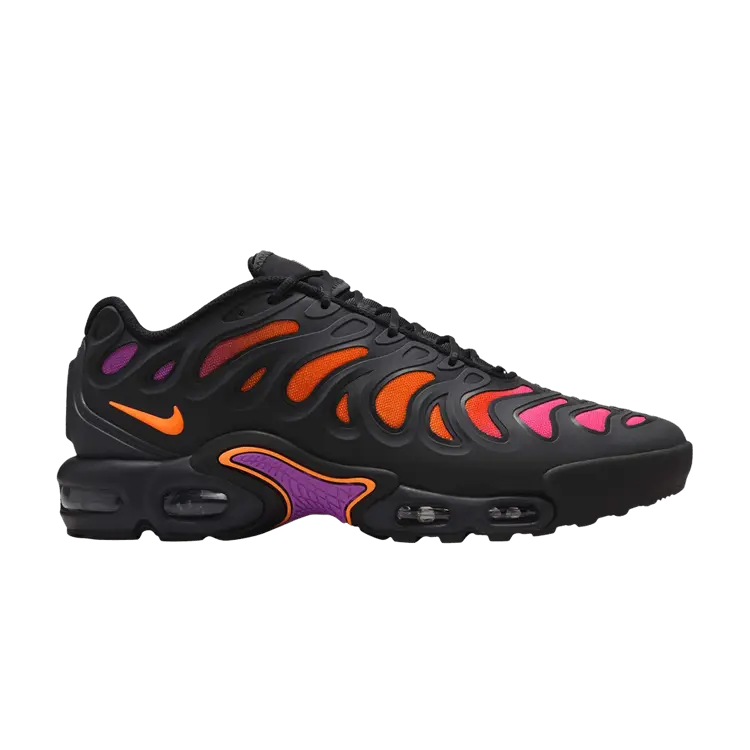 Кроссовки Air Max Plus Drift 'Black Vivid Purple Total Orange', черный
Кроссовки Air Max Plus Drift 'Black Vivid Purple Total Orange', черный