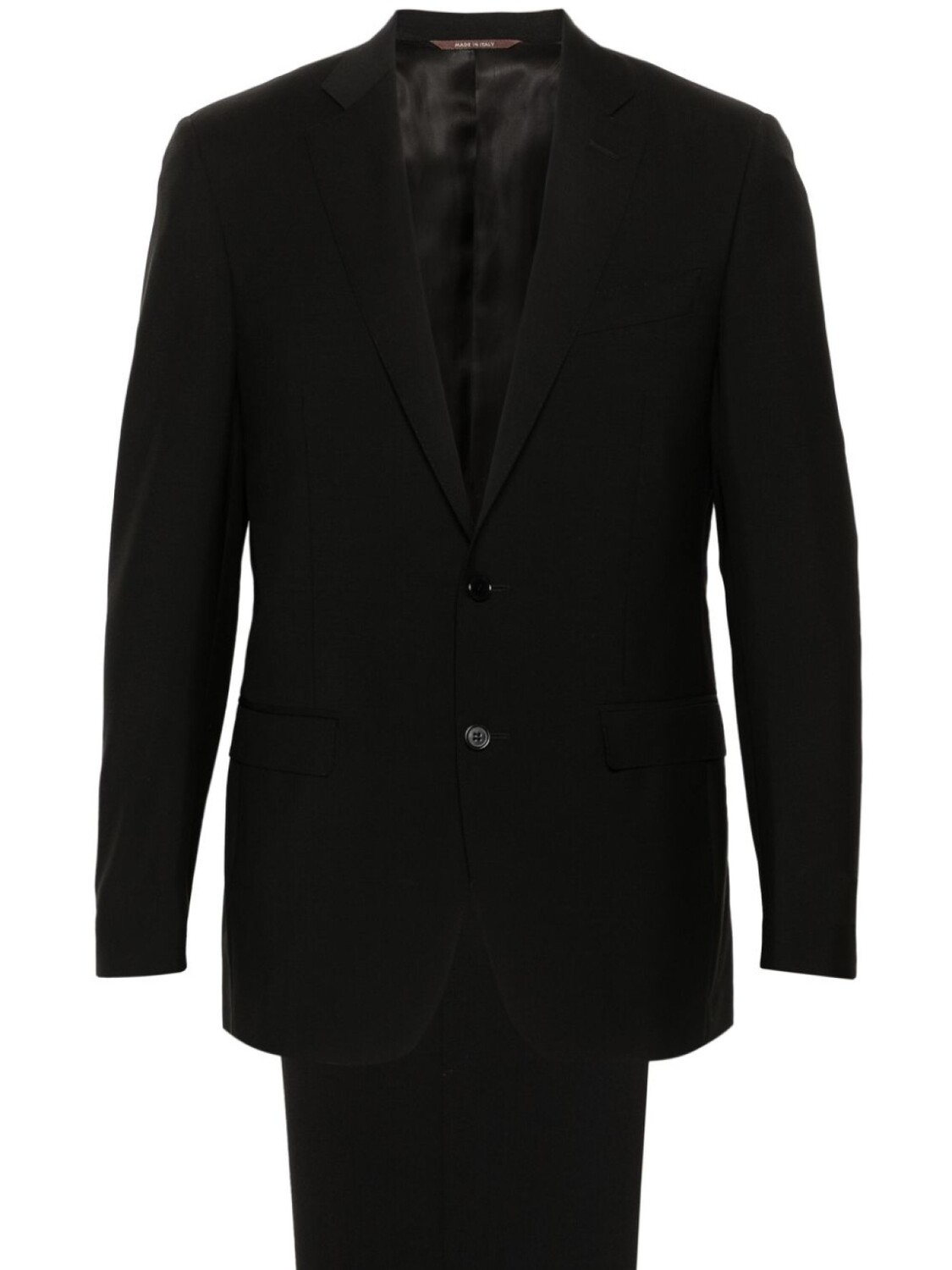 Canali костюм с однобортным пиджаком, черный 
Canali костюм с однобортным пиджаком, черный