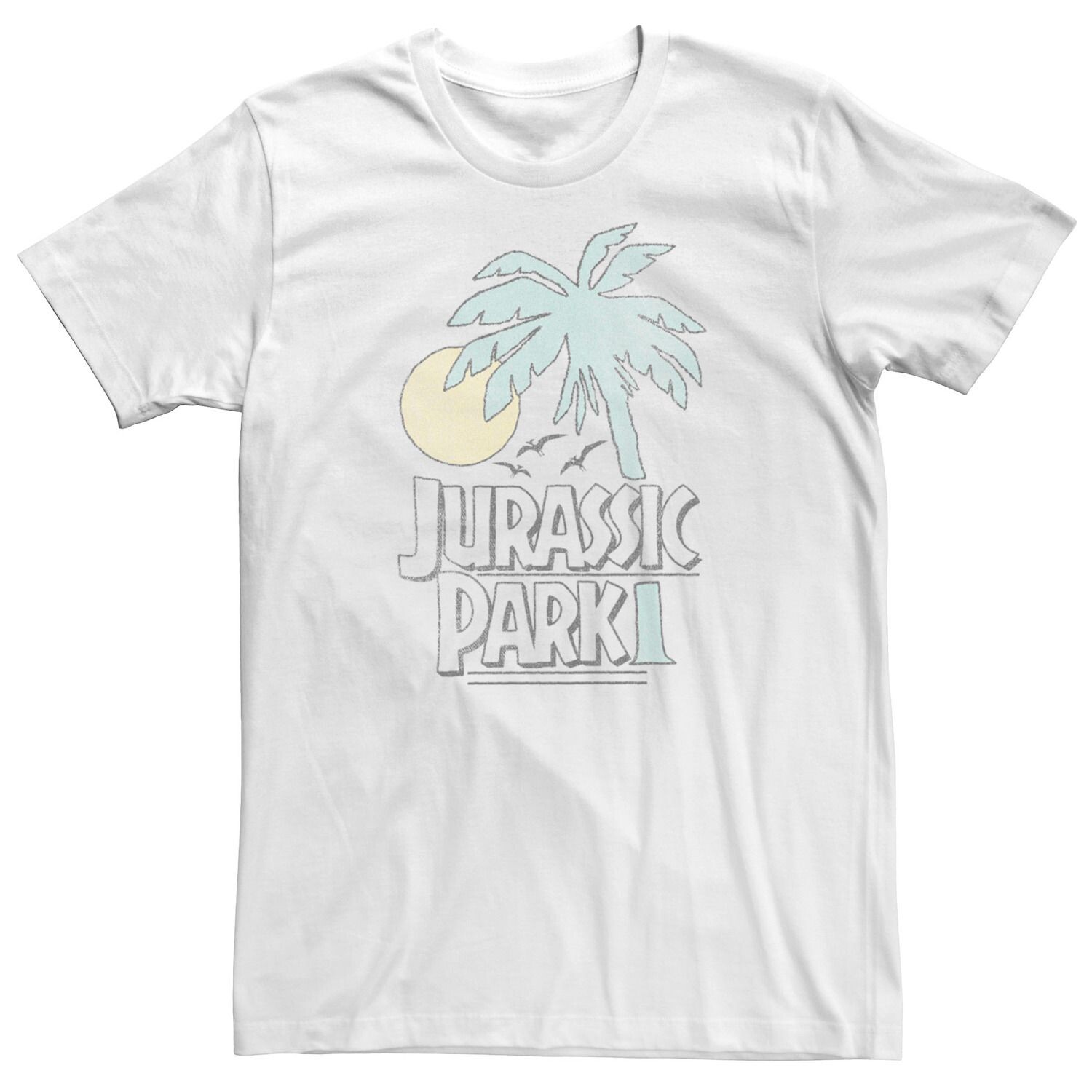 Мужская винтажная пляжная футболка «Парк Юрского периода» Licensed Character
Мужская винтажная пляжная футболка «Парк Юрского периода» Licensed Character