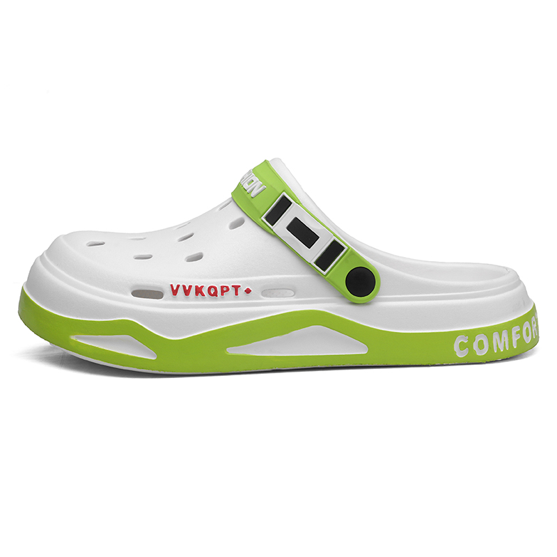 NANJIREN Клоги мужские бело-зеленые, цвет White Green
NANJIREN Клоги мужские бело-зеленые, цвет White Green