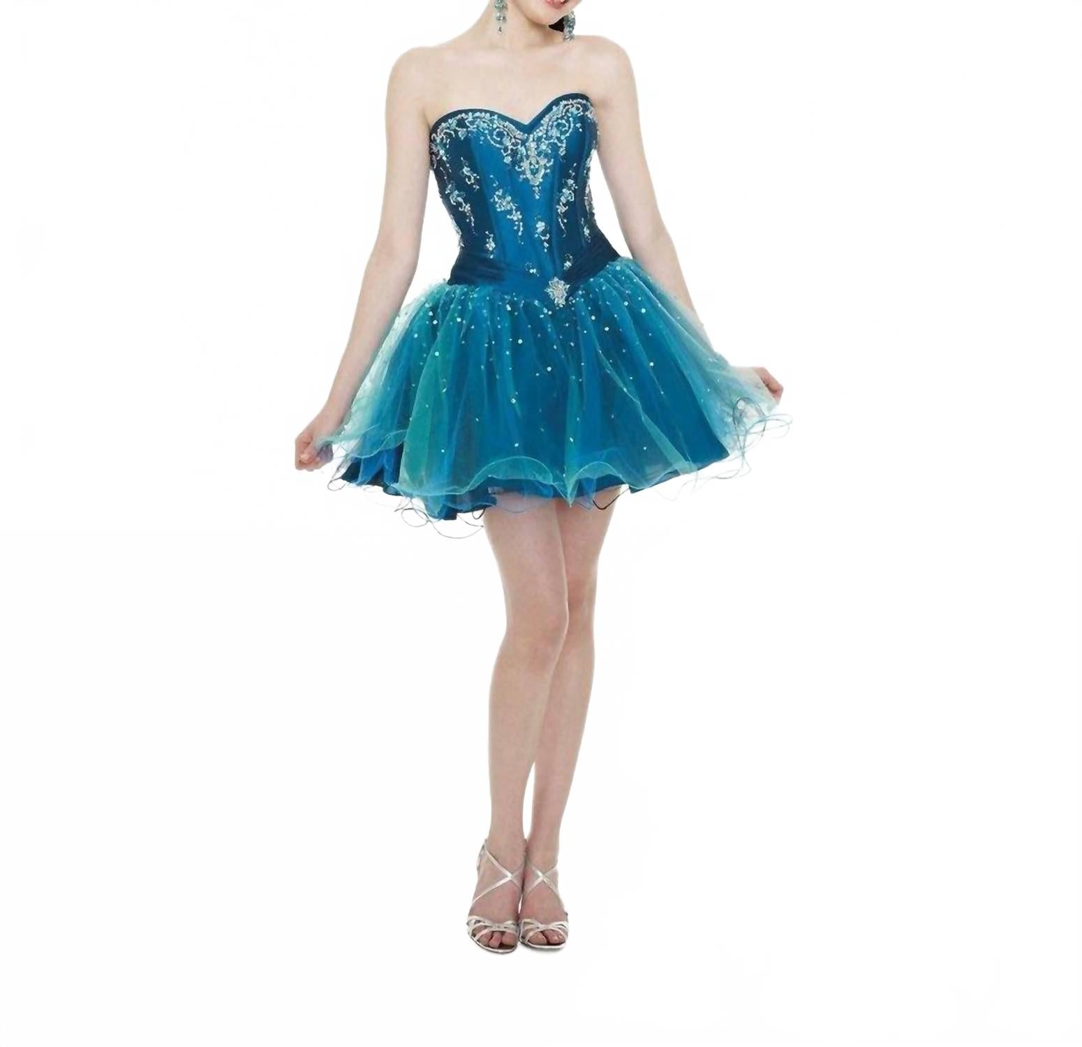 Коктейльное платье-корсет с пайетками и рюшами Mediterranean MORILEE, Mediterranean
Коктейльное платье-корсет с пайетками и рюшами Mediterranean MORILEE, Mediterranean