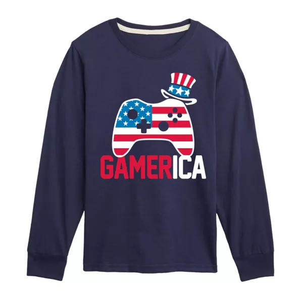 Футболка Gamerica с длинным рукавом и принтом для мальчиков 8-20 лет Licensed Character, синий
Футболка Gamerica с длинным рукавом и принтом для мальчиков 8-20 лет Licensed Character, синий