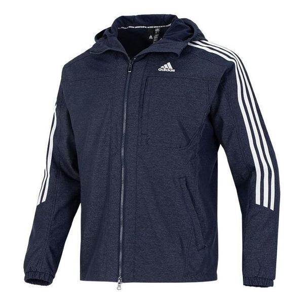 Куртка Men's adidas Classic Logo Printing Zipper Hooded Jacket Navy Blue, синий
Куртка Men's adidas Classic Logo Printing Zipper Hooded Jacket Navy Blue, синий