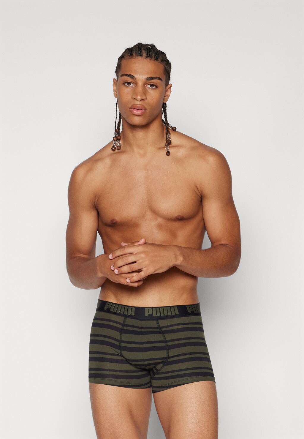Боксеры MEN EVERYDAY HERITAGE STRIPE 2 PACK Puma, хаки
Боксеры MEN EVERYDAY HERITAGE STRIPE 2 PACK Puma, хаки