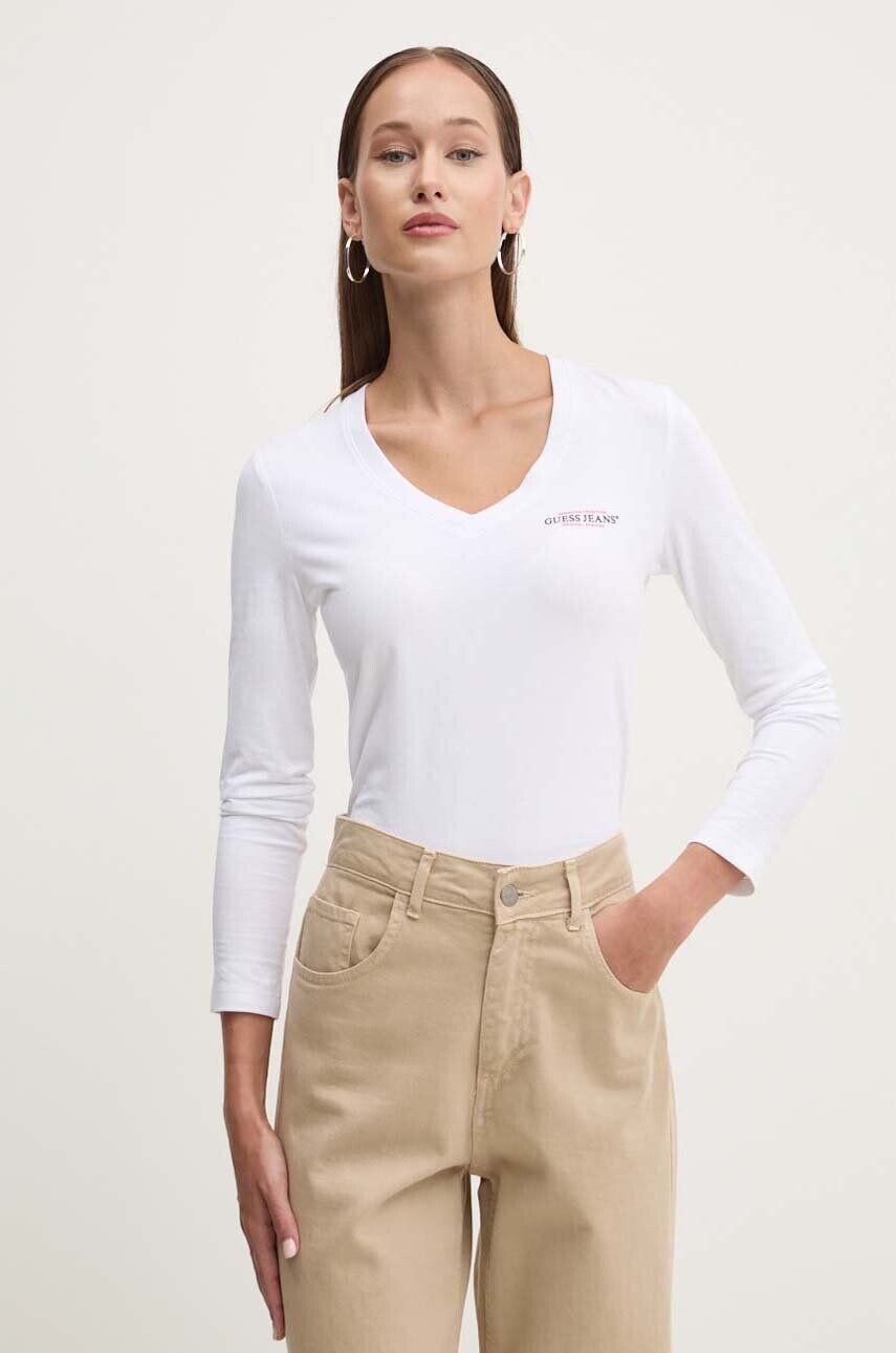 Рубашка Guess Jeans с длинными рукавами, белый
Рубашка Guess Jeans с длинными рукавами, белый