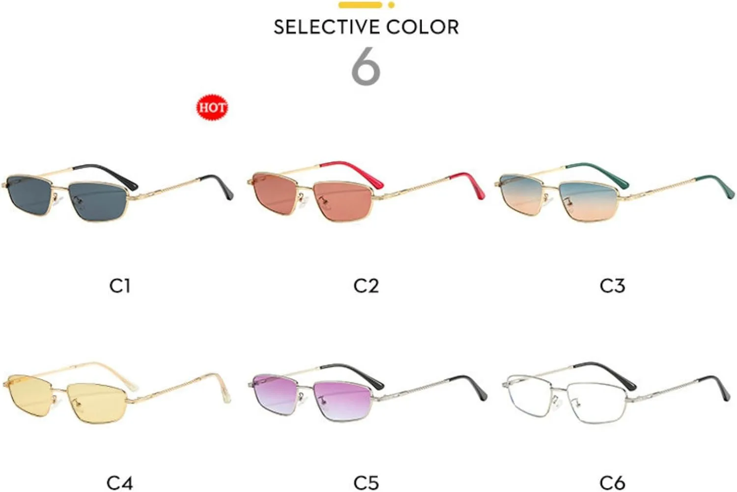 Willochra Винтажные прямоугольные металлические женские солнцезащитные очки UV400 Модные градиентные очки UV400 Мужские солнцезащитные очки неправильной формы, C1
Willochra Винтажные прямоугольные металлические женские солнцезащитные очки UV400 Модные градиентные очки UV400 Мужские солнцезащитные очки неправильной формы, C1