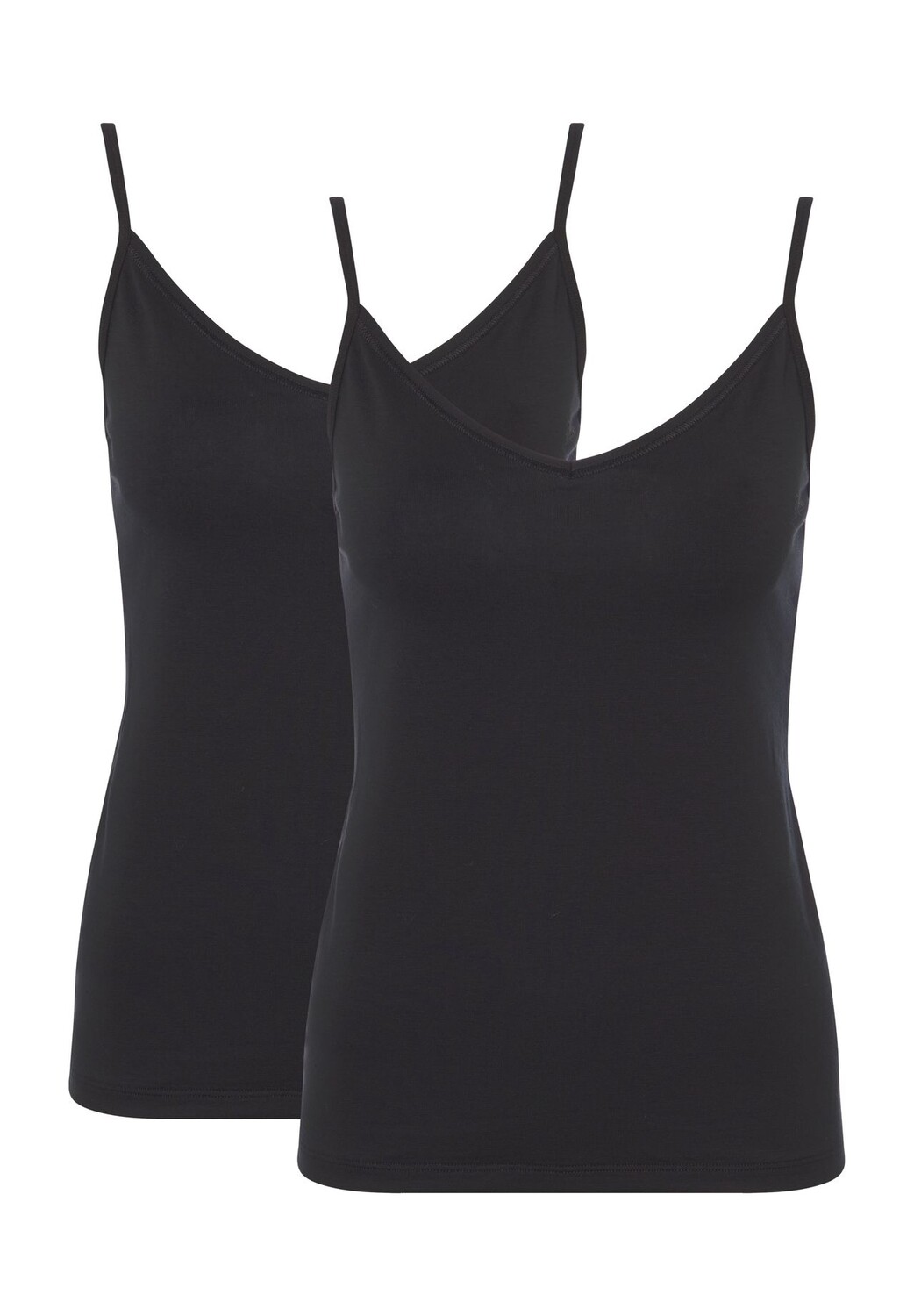 Набор из 2 женских топов с V-образным вырезом CALIDA, черный
Набор из 2 женских топов с V-образным вырезом CALIDA, черный